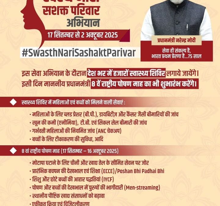 poster of healthy women abhiyan