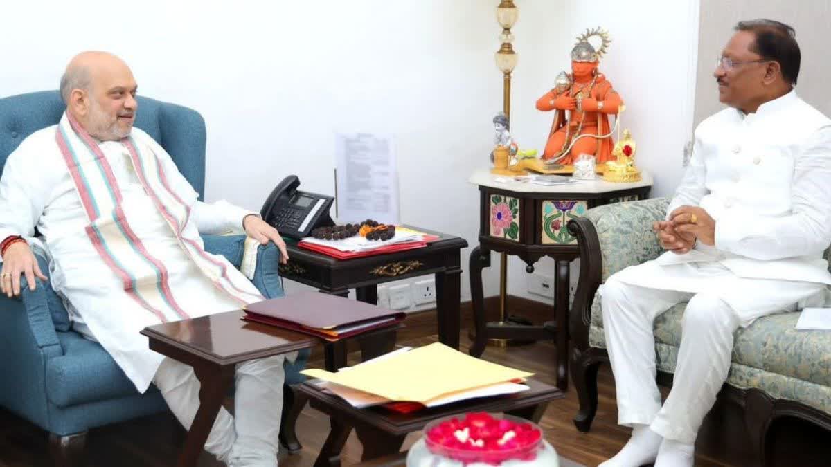 सीएम विष्णुदेव साय ने अमित शाह के नक्सलवाद मुक्त भारत संकल्प का समर्थन किया