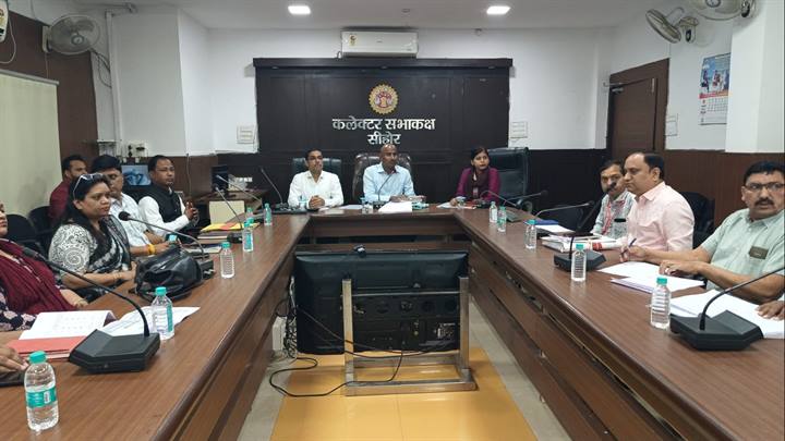 कलेक्टर की अध्यक्षता में खनिज विभाग टास्क फोर्स की बैठक आयोजित