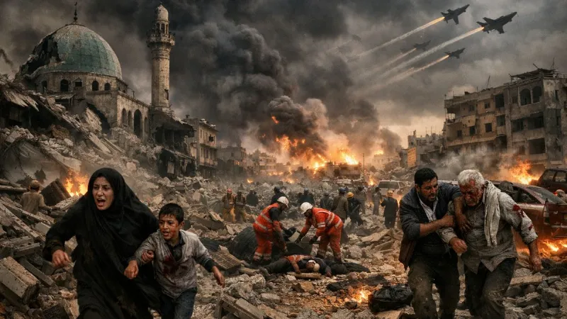 ईरान: US-इज़राइल संघर्ष में 1,332 नागरिकों की मौत