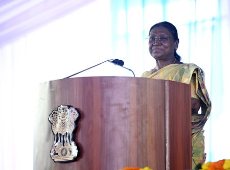 राष्ट्रपति आज अंतरराष्ट्रीय संताल सम्मेलन में होंगी शामिल