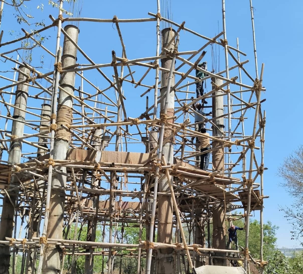 थांदला में शुरू हुआ नवीन पानी की टंकी का निर्माण