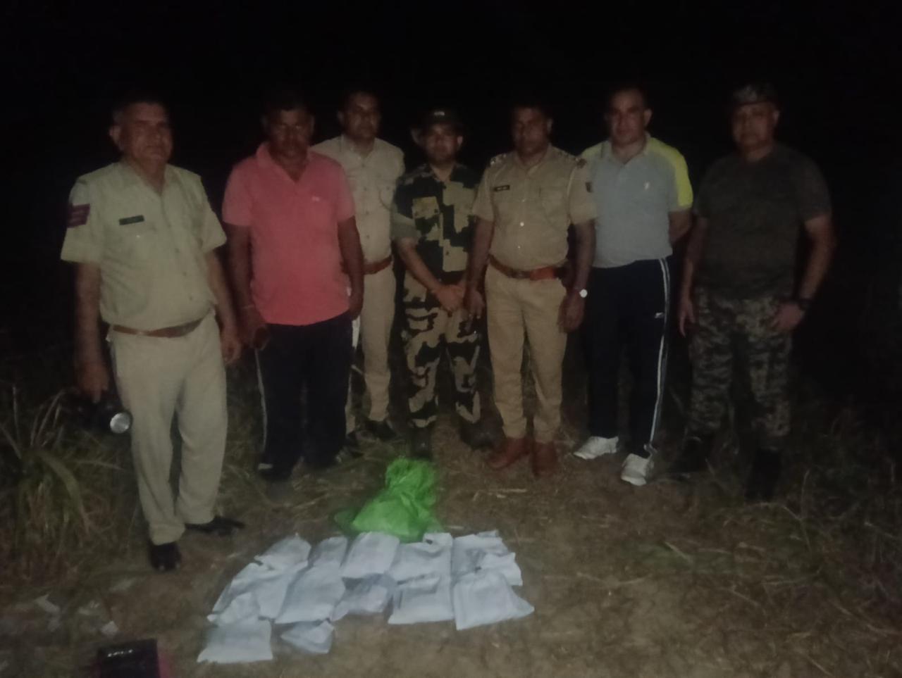 पाकिस्तान से ड्रोन से भेजी 30 करोड़ की हेरोइन, सुरक्षा बल ने पकड़ी